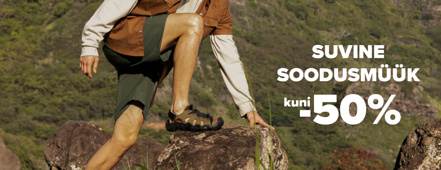 Suvine allahindlus kuni -50% KEENi jalatsitele. Leia sandaalid, matka- ja vabaajajalatsid suurep&auml;raste hindadega. Osta kohe &ndash; tasuta tagastus 365 p&auml;eva jooksul.